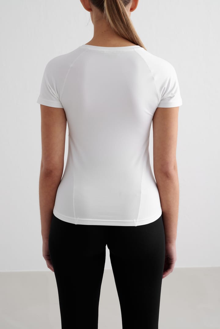 Aim'n Women's Soft Basic Short Sleeve White Aim'n