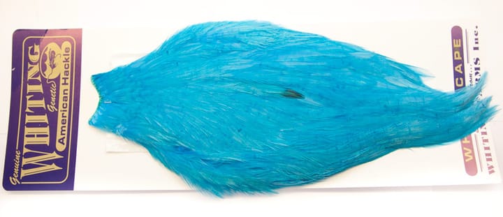 Whiting Whiting Am. Rooster Cape - Silver Doc Bl (White Dyed/Silver Doctor Blue) Whiting