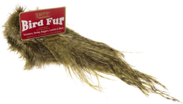 Whiting Whiting Spey Bird Fur Grizzly/Olive Whiting
