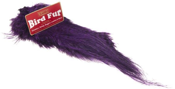 Whiting Whiting Spey Bird Fur Grizzly/Purple Whiting