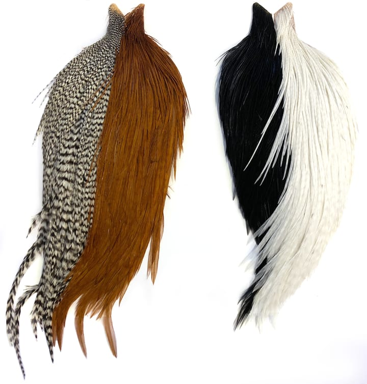 Whiting Intro Hackle Pack 4 Halve Nakker Whiting Whiting Intro Hackle Pack 4 Halve Nakker Whiting