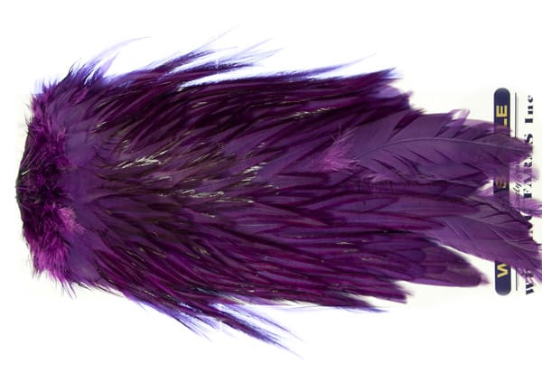 Whiting Whiting Am. Rooster Saddle - Purple Whiting
