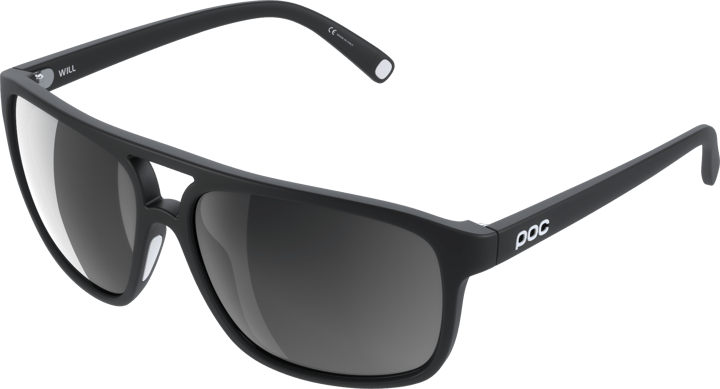 POC Will Bike Sunglasses Uranium Black/Hydrogen White/Clarity Universal/Sunny Grey POC