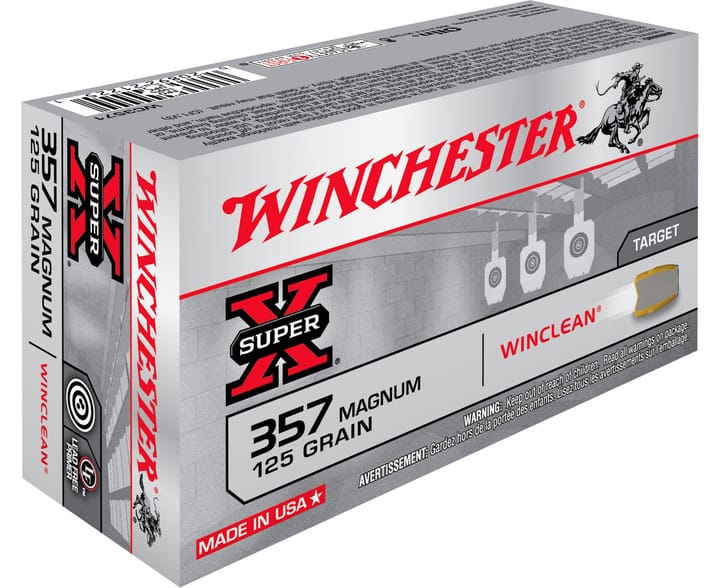 Winchester Winchester Superx 357 Mag 125g Jsp Winclean Winchester Winchester Winchester Superx 357 Mag 125g Jsp Winclean Winchester