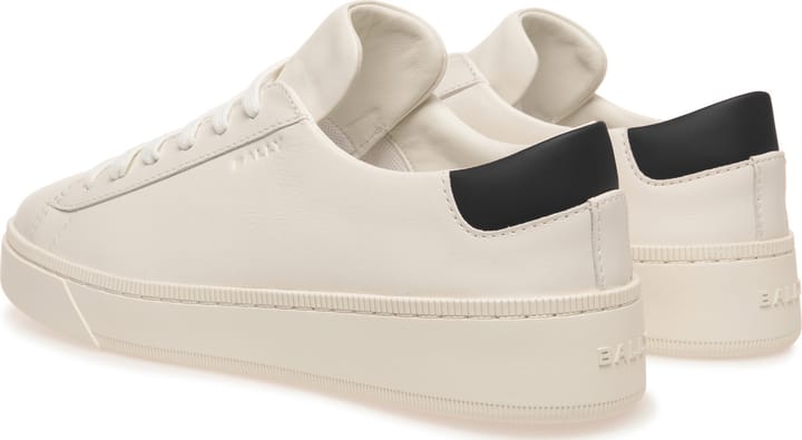 Bally Women's Ryvery White/Black Bally