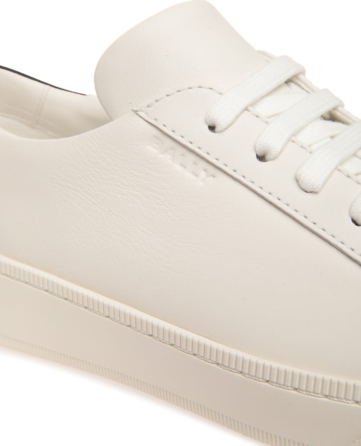 Bally Women's Ryvery White/Black Bally