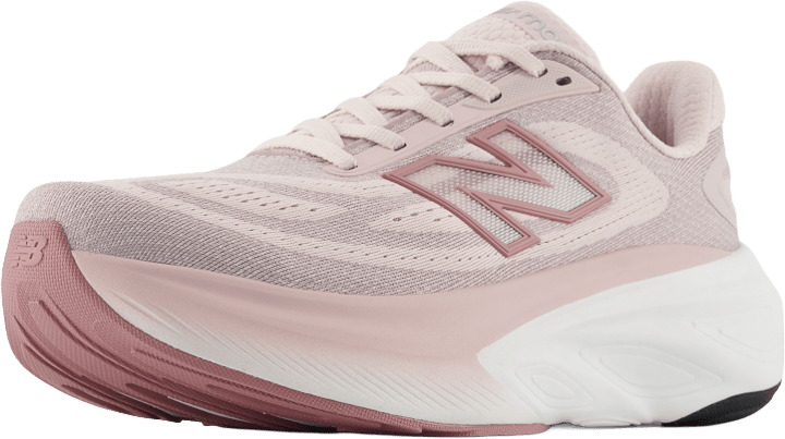New Balance Women's Fresh Foam X More v6 Stone Pink / Rosewood / Silver Metallic New Balance