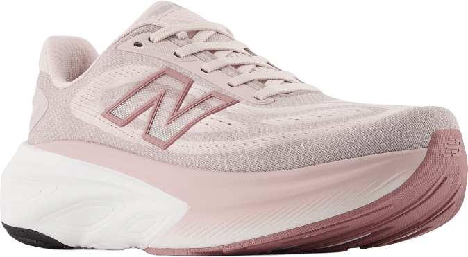 New Balance Women's Fresh Foam X More v6 Stone Pink / Rosewood / Silver Metallic New Balance