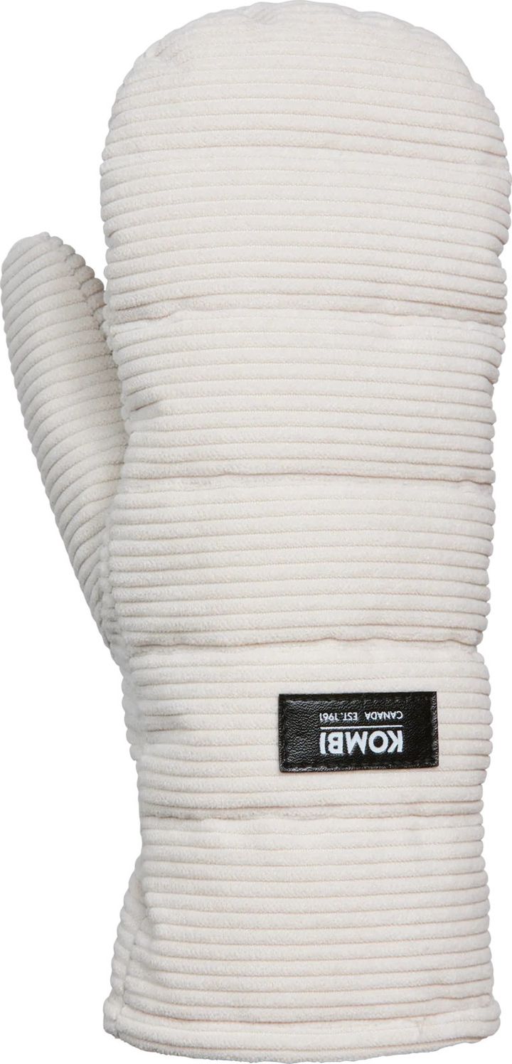 Kombi Women's Corduroy Mittens Moonstone Kombi