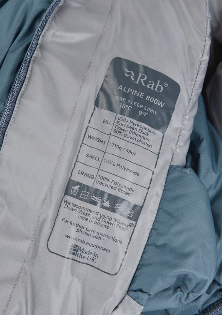 Rab Alpine 800 Wmns Orion Blue/Citadel Rab