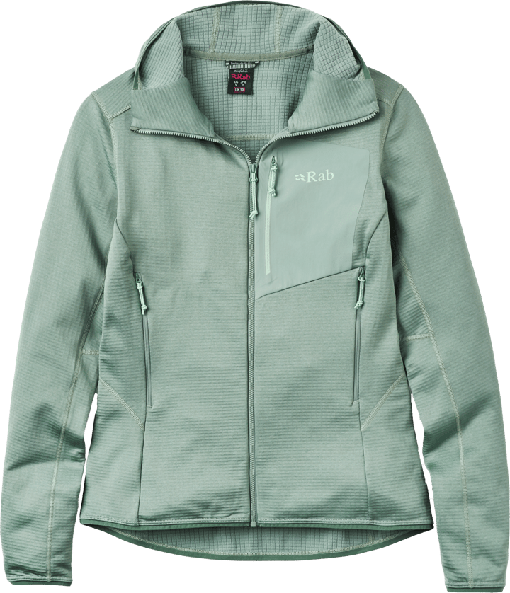 Rab Women's Ascendor Light Hoody Dark Fig Green Rab