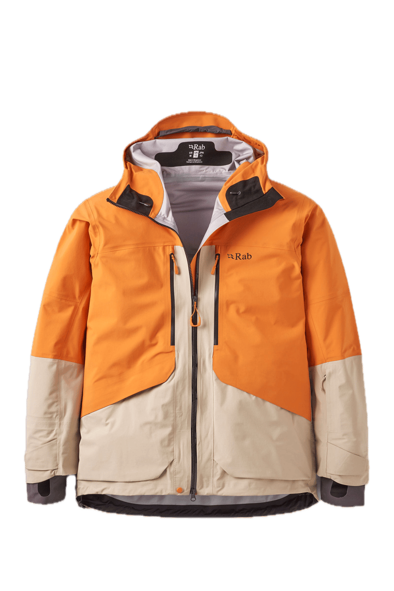 Rab Bigline Jacket Wmns Dark Melba/dark Pebble