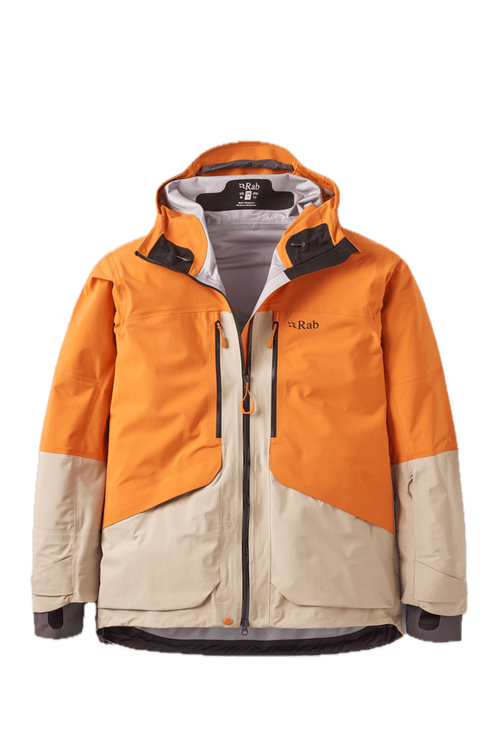 Rab Bigline Jacket Wmns Dark Melba/dark Pebble Rab
