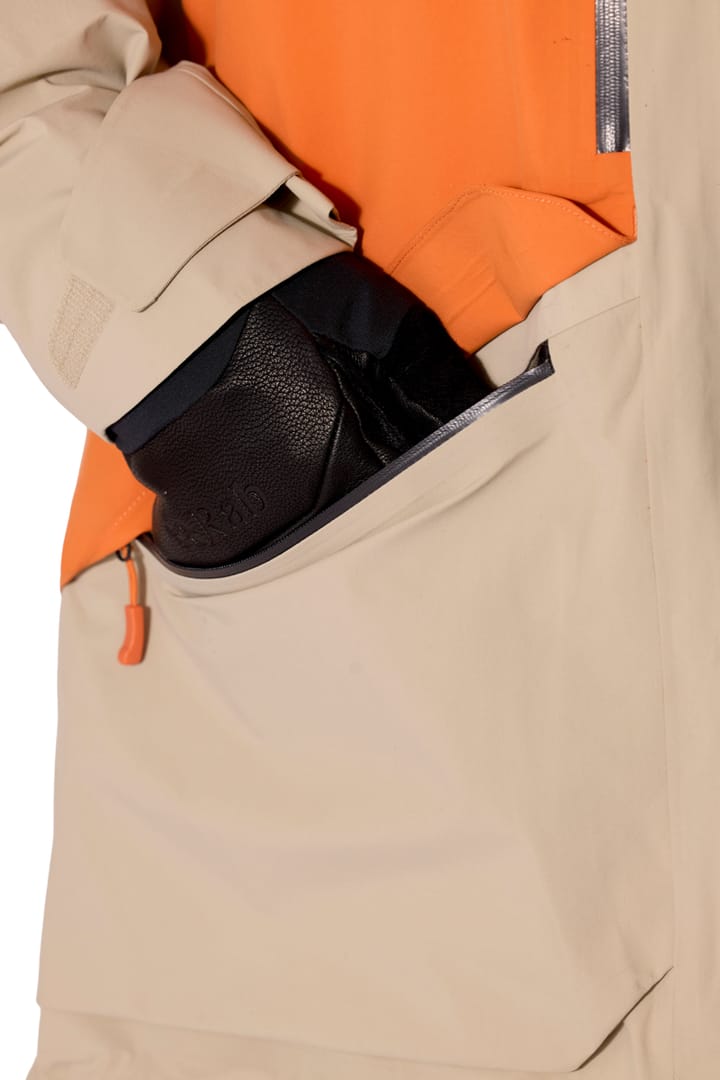 Rab Bigline Jacket Wmns Dark Melba/dark Pebble Rab