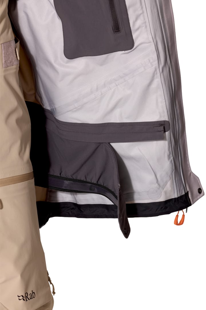 Rab Bigline Jacket Wmns Dark Melba/dark Pebble Rab