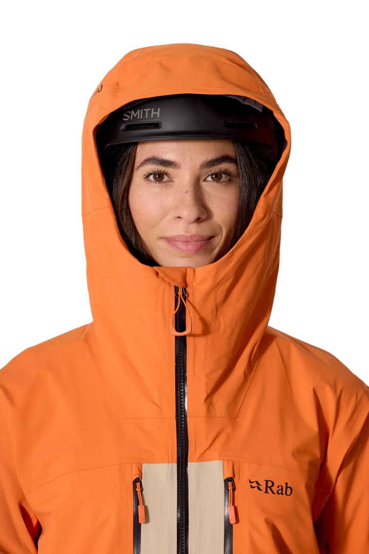Rab Bigline Jacket Wmns Dark Melba/dark Pebble Rab