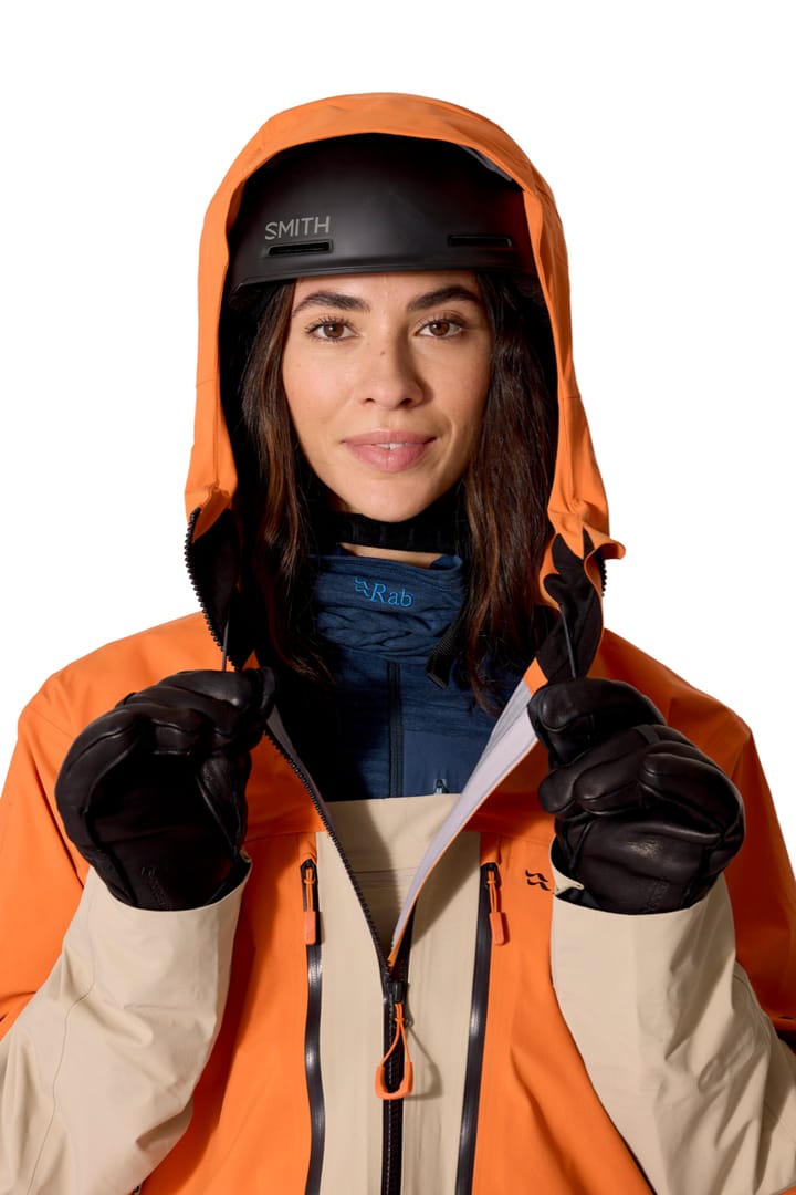 Rab Bigline Jacket Wmns Dark Melba/dark Pebble Rab