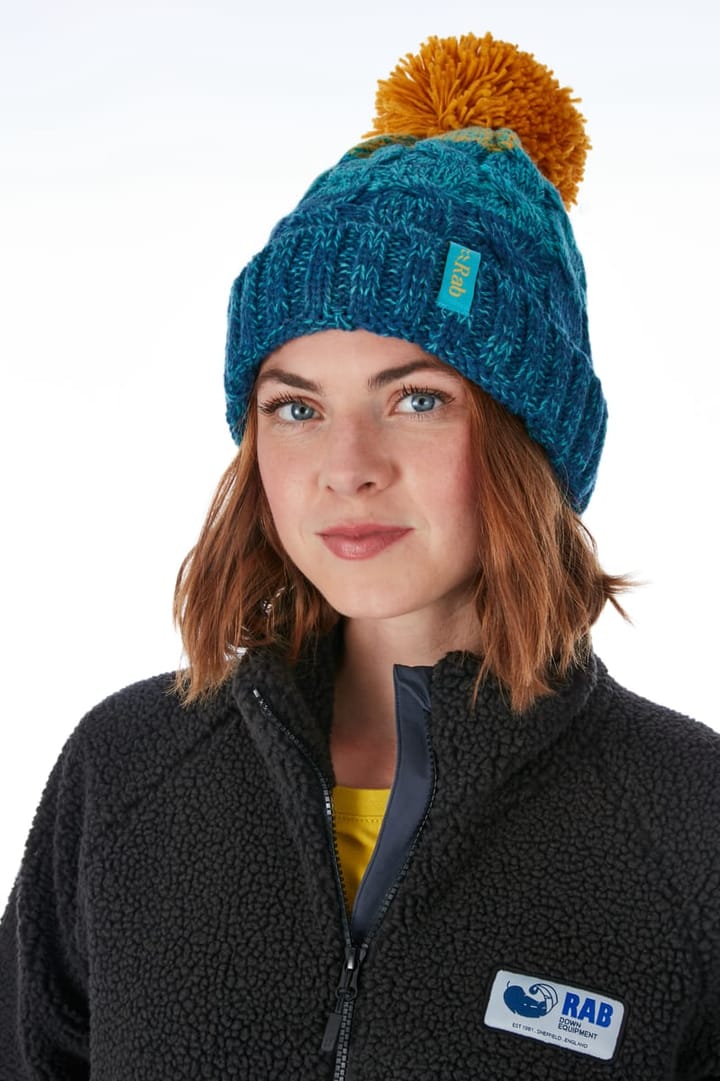 Rab Braid Beanie Wmns Ink/Seaglass/Dijon Rab