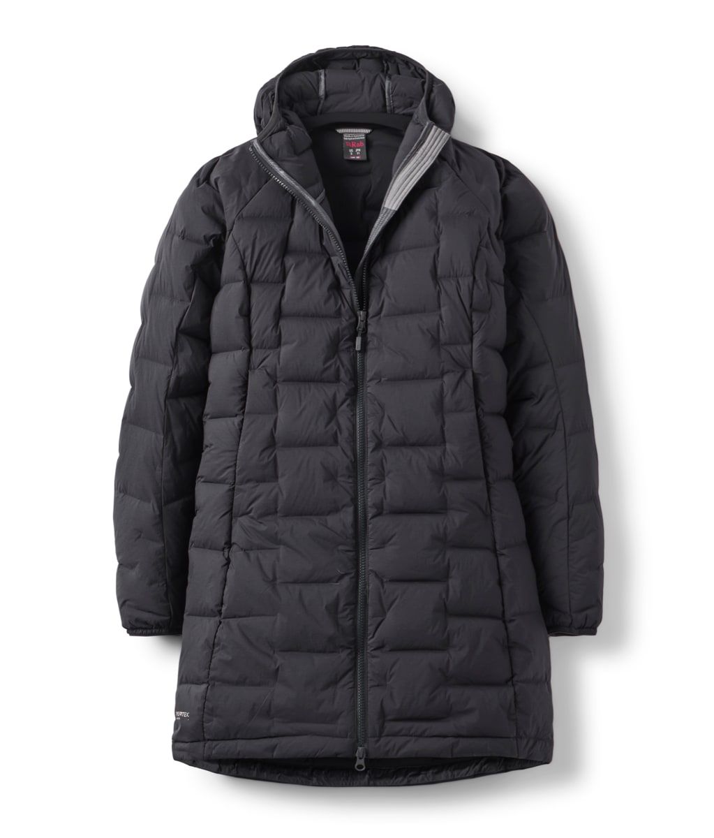 Rab Cubit Stretch Down Parka Wmns Black