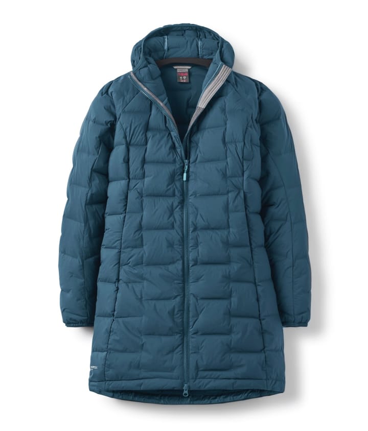 Rab Cubit Stretch Down Parka Wmns Tempest Blue Rab