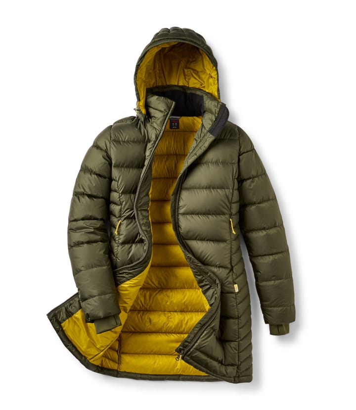 Rab Deep Cover Parka Wmns Second Stitch Army (citronella) Rab