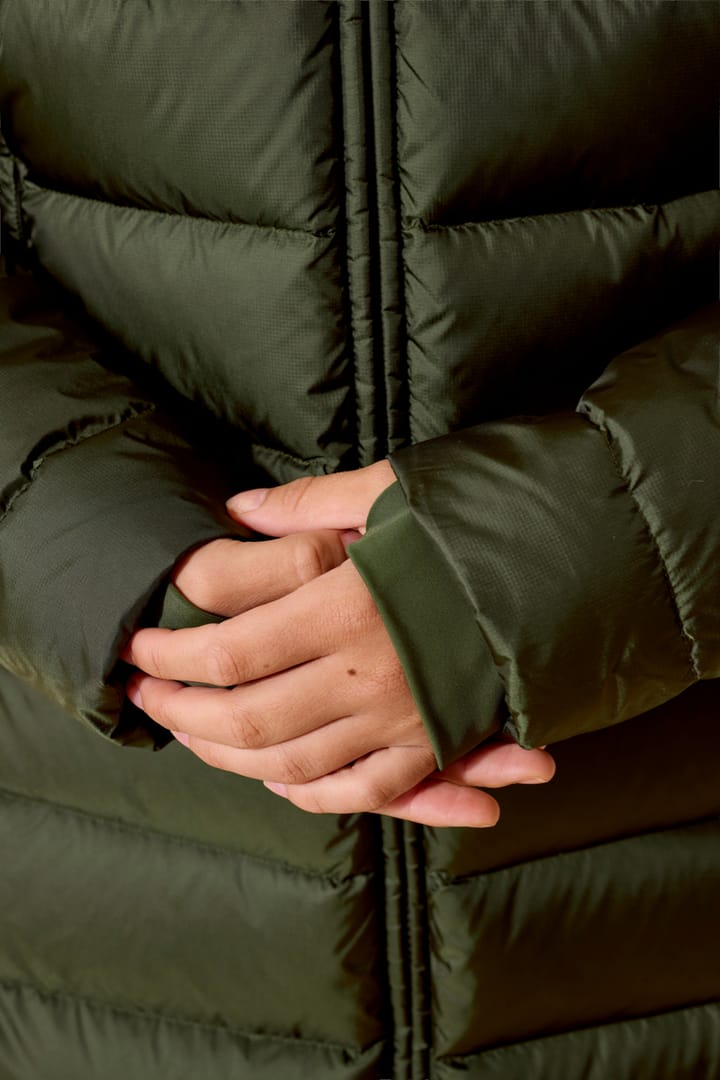 Rab Deep Cover Parka Wmns Second Stitch Army (citronella) Rab