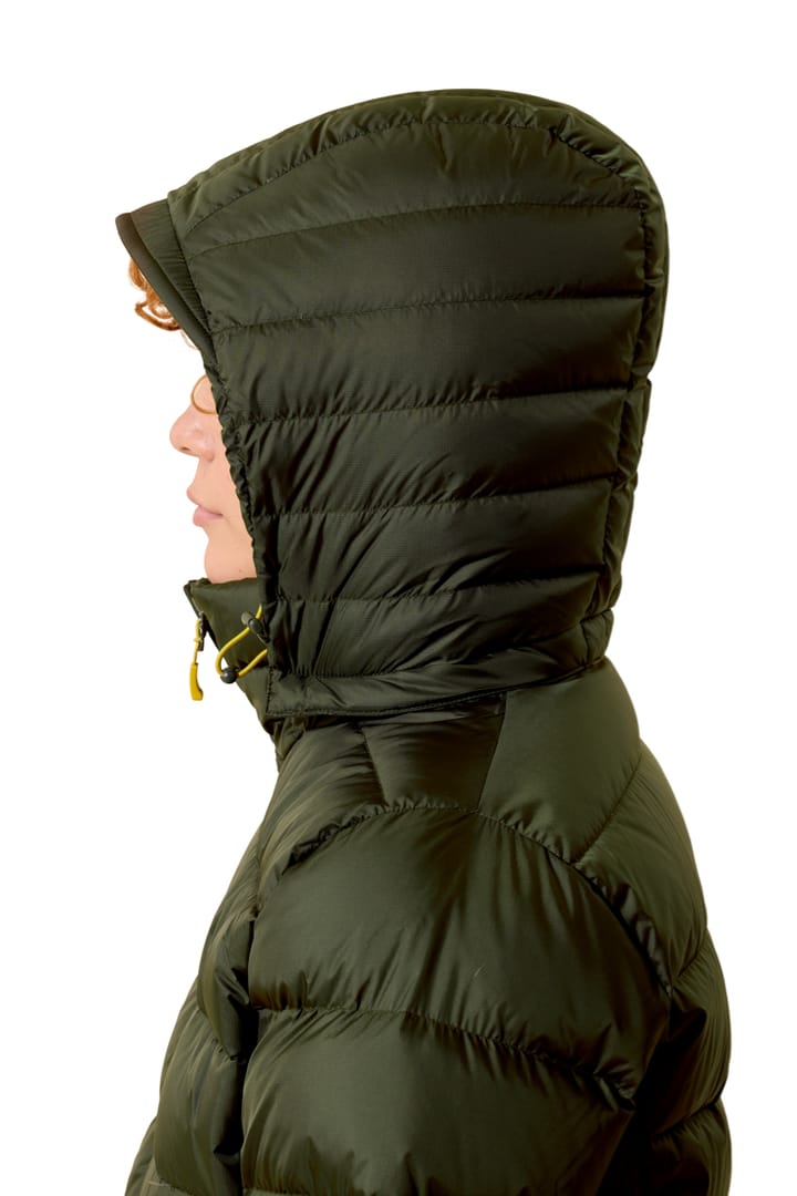 Rab Deep Cover Parka Wmns Second Stitch Army (citronella) Rab