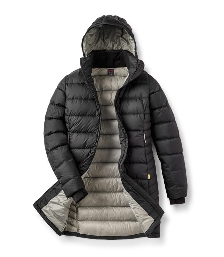 Rab Deep Cover Parka Wmns Second Stitch Black (light Zinc) Rab