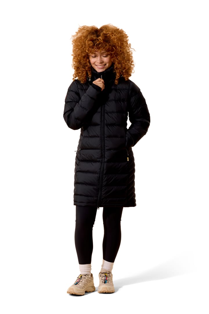 Rab Deep Cover Parka Wmns Second Stitch Black (light Zinc) Rab