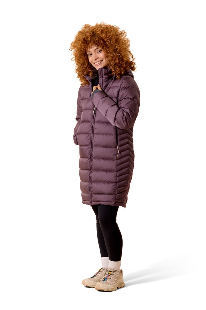 Rab Deep Cover Parka Wmns Second Stitch Dark Iris (dark Pebble) Rab