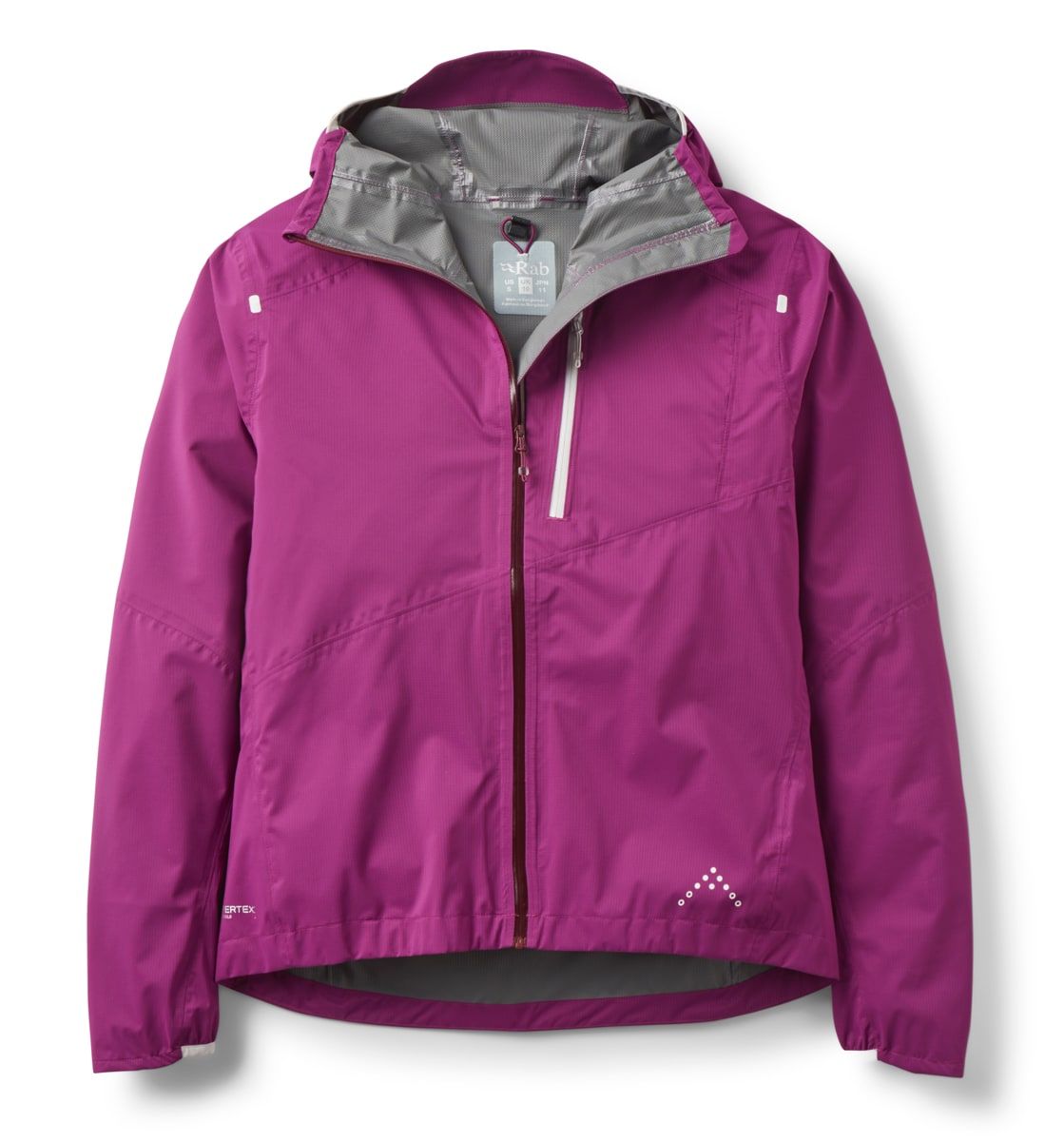 Rab Downpour Trail Light Jacket Wmns Plum
