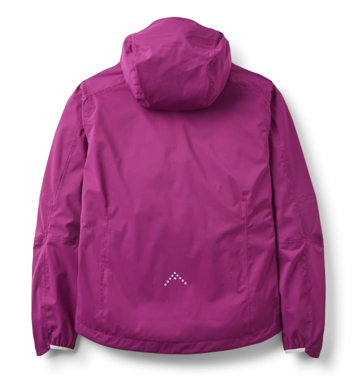 Rab Downpour Trail Light Jacket Wmns Plum Rab
