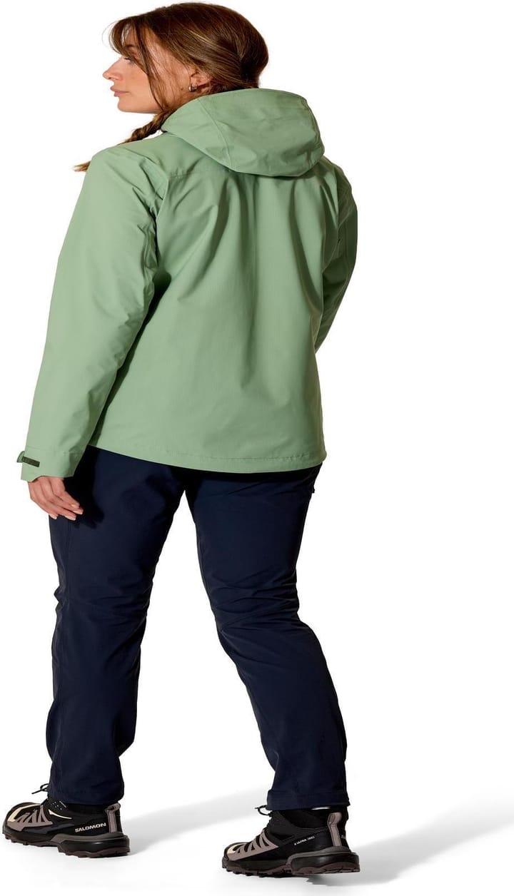 Rab Women's Firewall Light Jacket Dark Fig Green Rab
