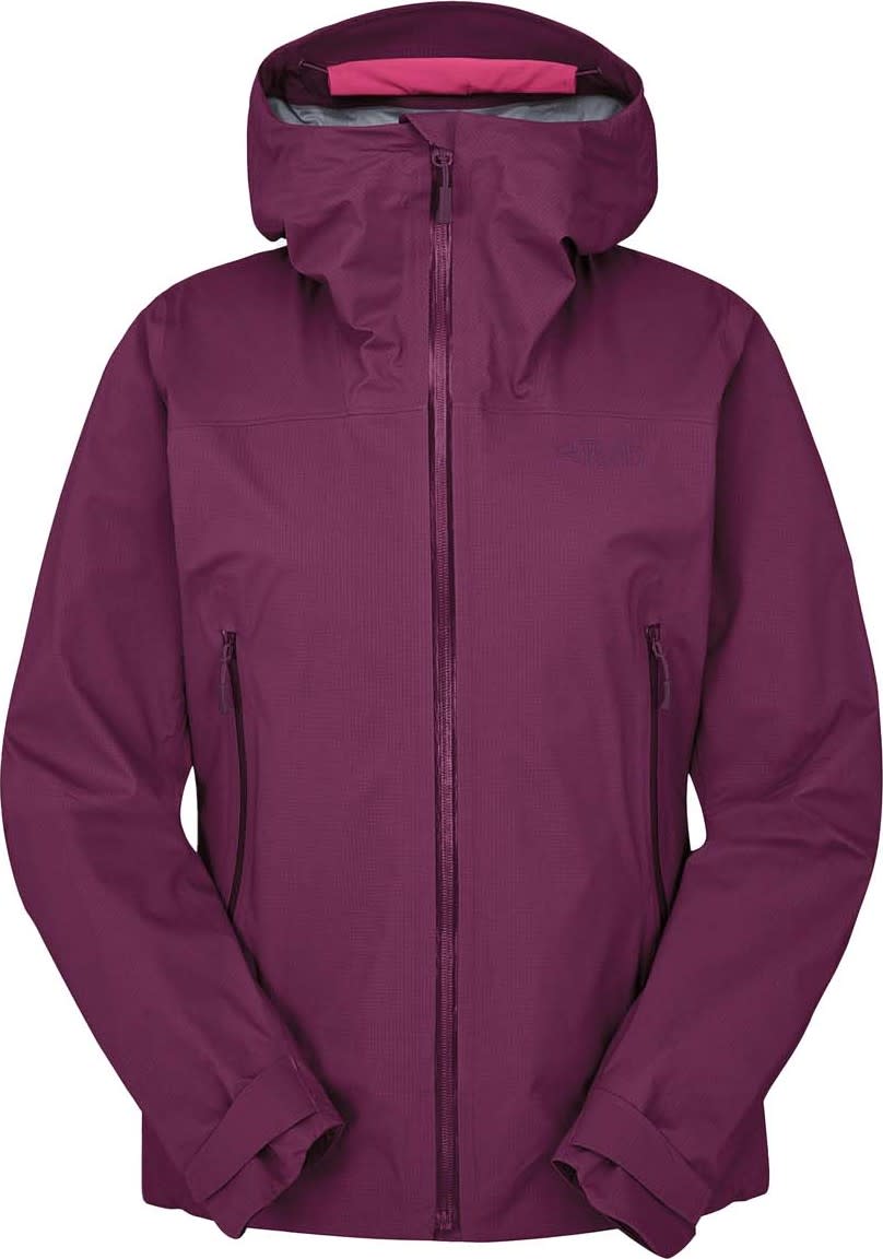 Rab Women's Firewall Light Jacket Plum Regnjackor S