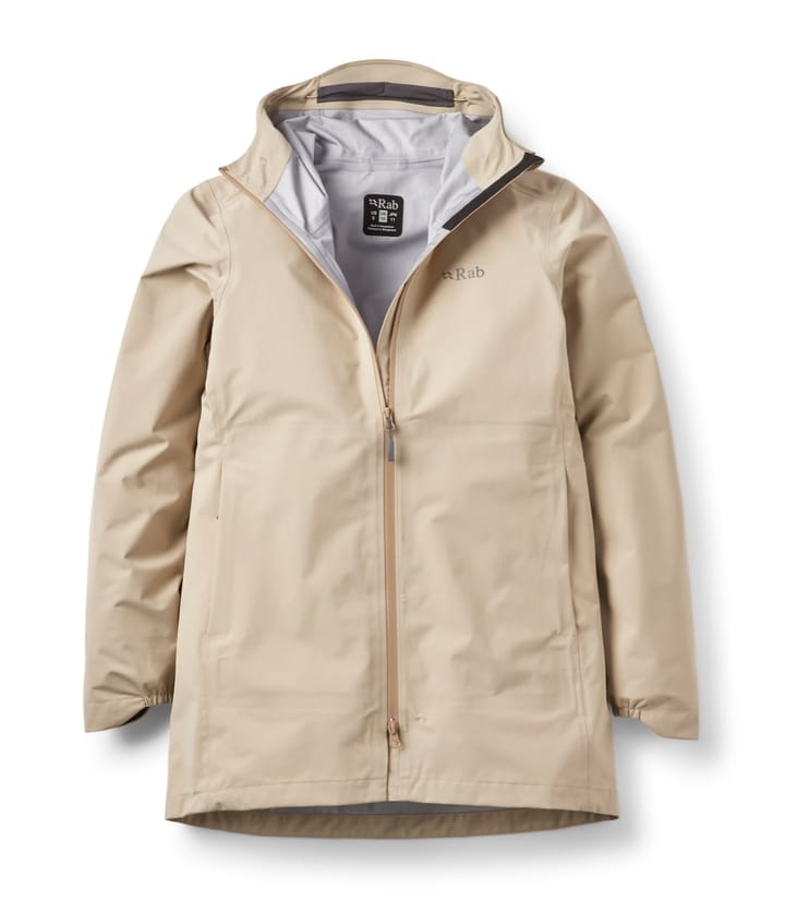 Rab Firewall Parka Wmns Dark Pebble Rab