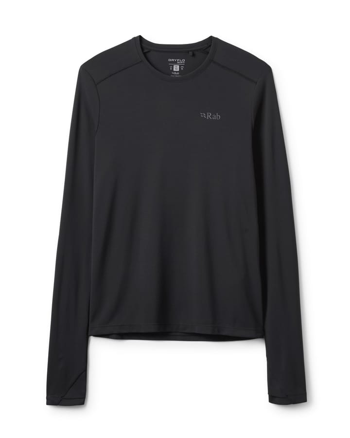 Rab Force LS Tee Wmns Black Rab