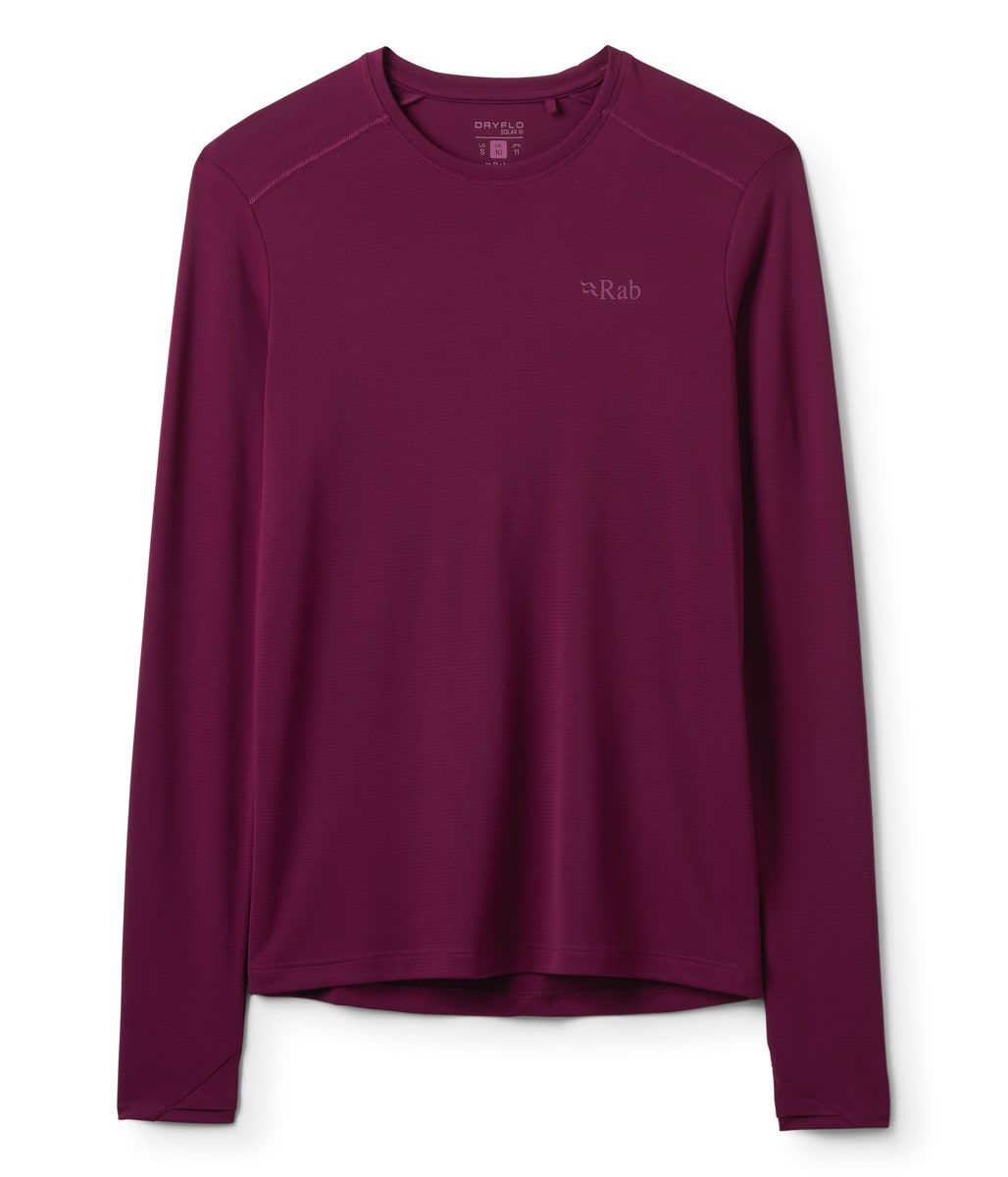 Rab Force LS Tee Wmns Mulberry