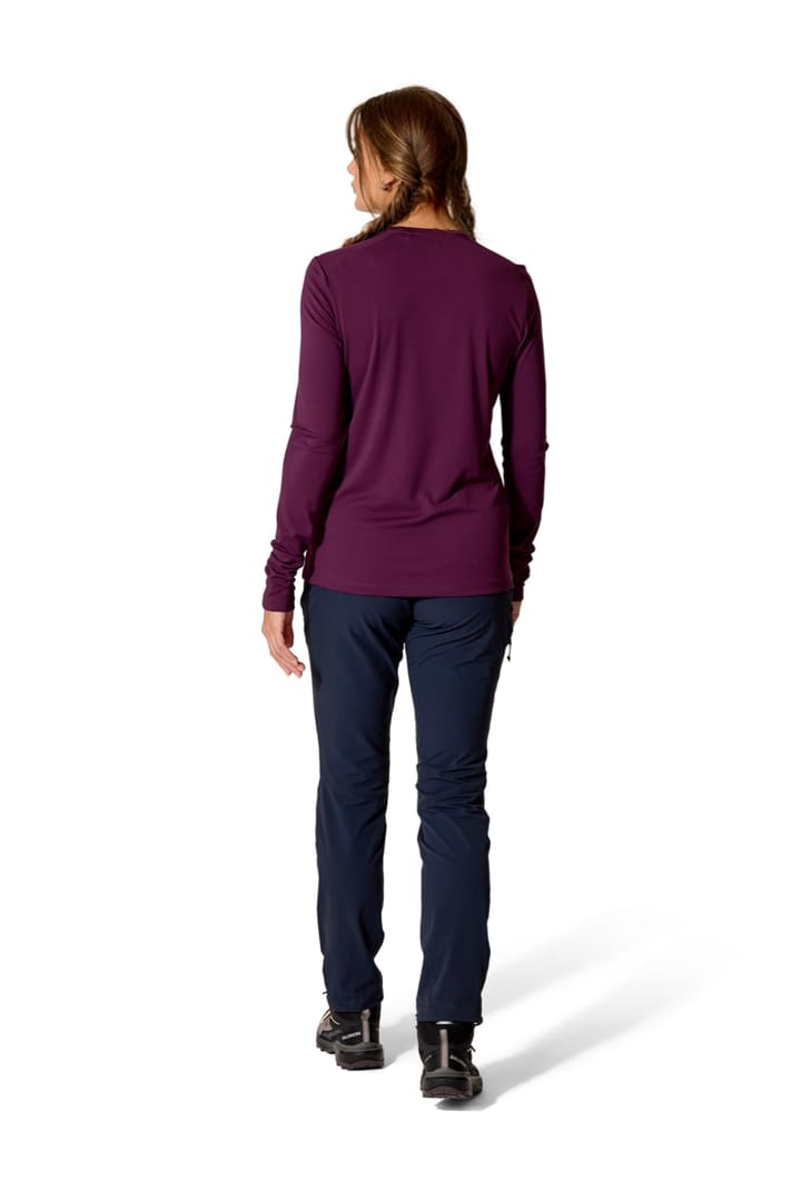 Rab Force LS Tee Wmns Mulberry Rab
