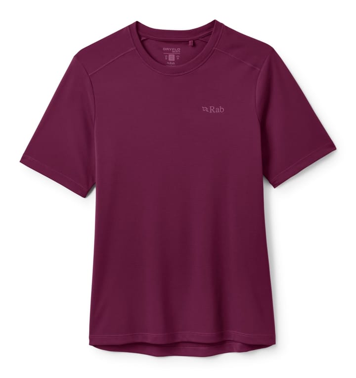 Rab Force Tee Wmns Mulberry Rab