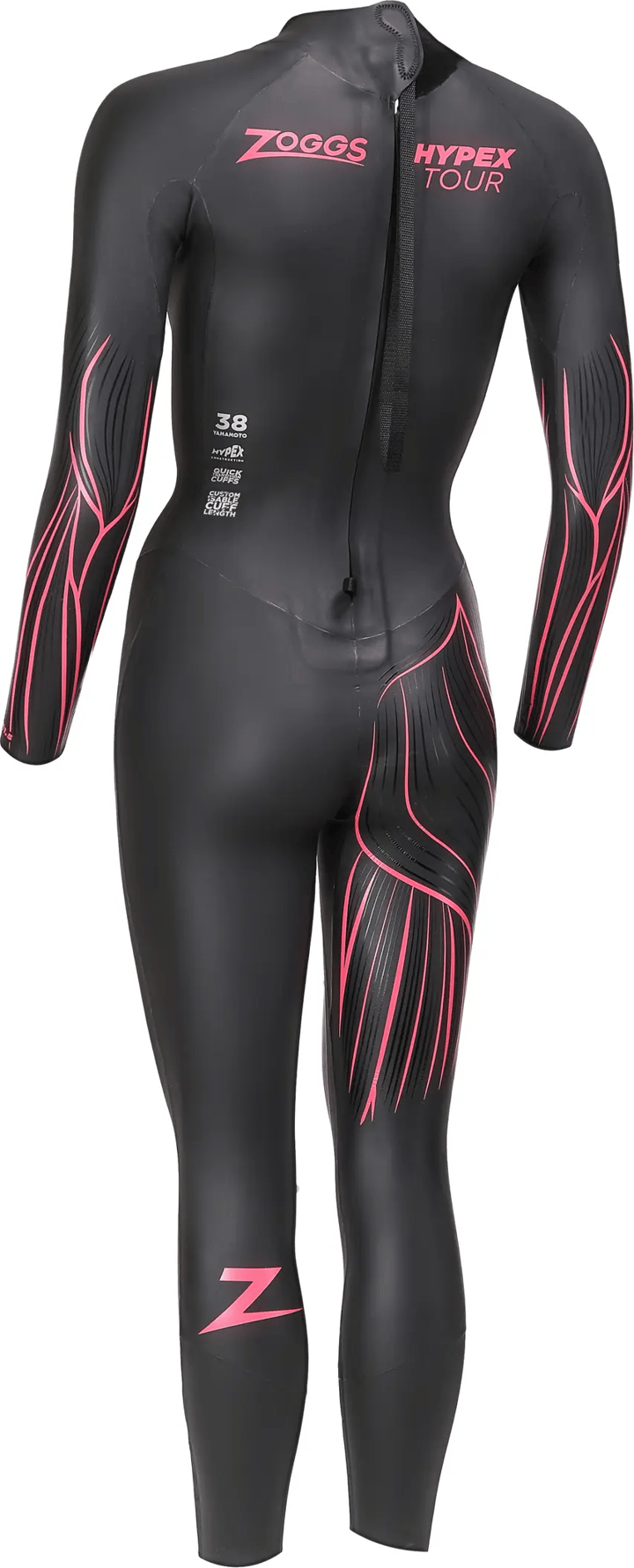 Zoggs Women's Hypex Tour Fs Black/red Zoggs