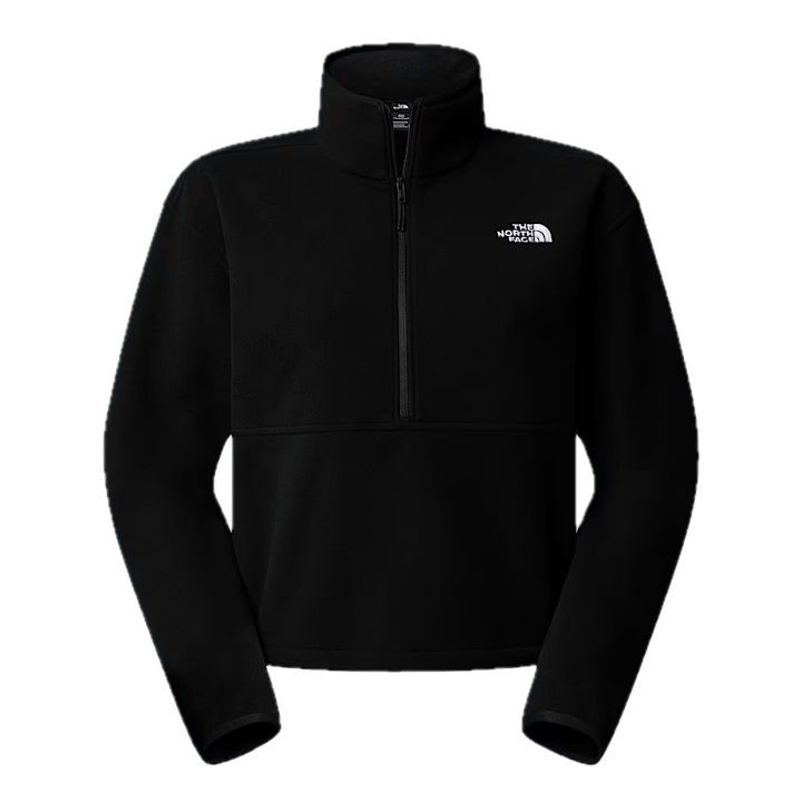 The North Face W Glacier Fleece 1/2 Zip Short Jacket Tnf Black The North Face The North Face W Glacier Fleece 1/2 Zip Short Jacket Tnf Black The North Face