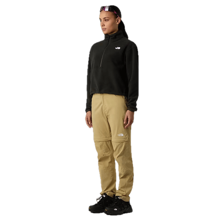 The North Face W Glacier Fleece 1/2 Zip Short Jacket Tnf Black The North Face The North Face W Glacier Fleece 1/2 Zip Short Jacket Tnf Black The North Face