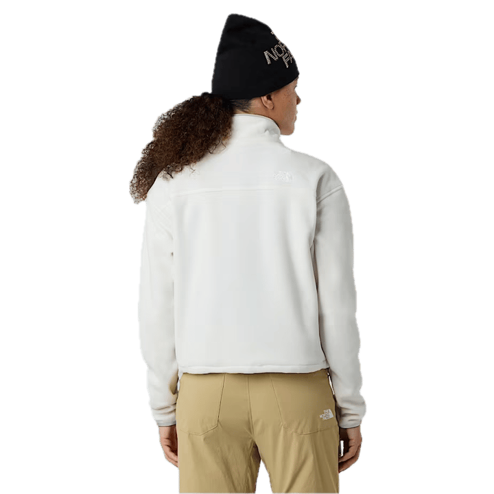 The North Face W Glacier Fleece 1/2 Zip Short Jacket White Dune The North Face The North Face W Glacier Fleece 1/2 Zip Short Jacket White Dune The North Face