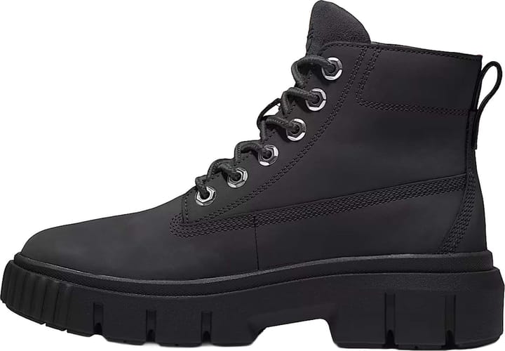 Timberland Women's Greyfield Mid Lace-Up Boot Black Timberland
