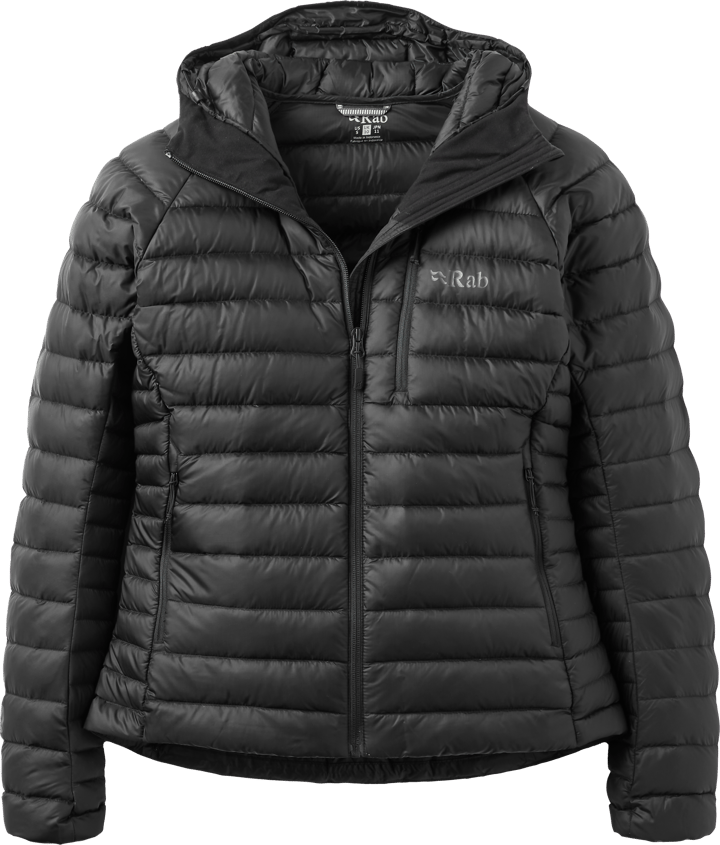 Rab Women's Microlight Alpine Down Jacket Black Rab