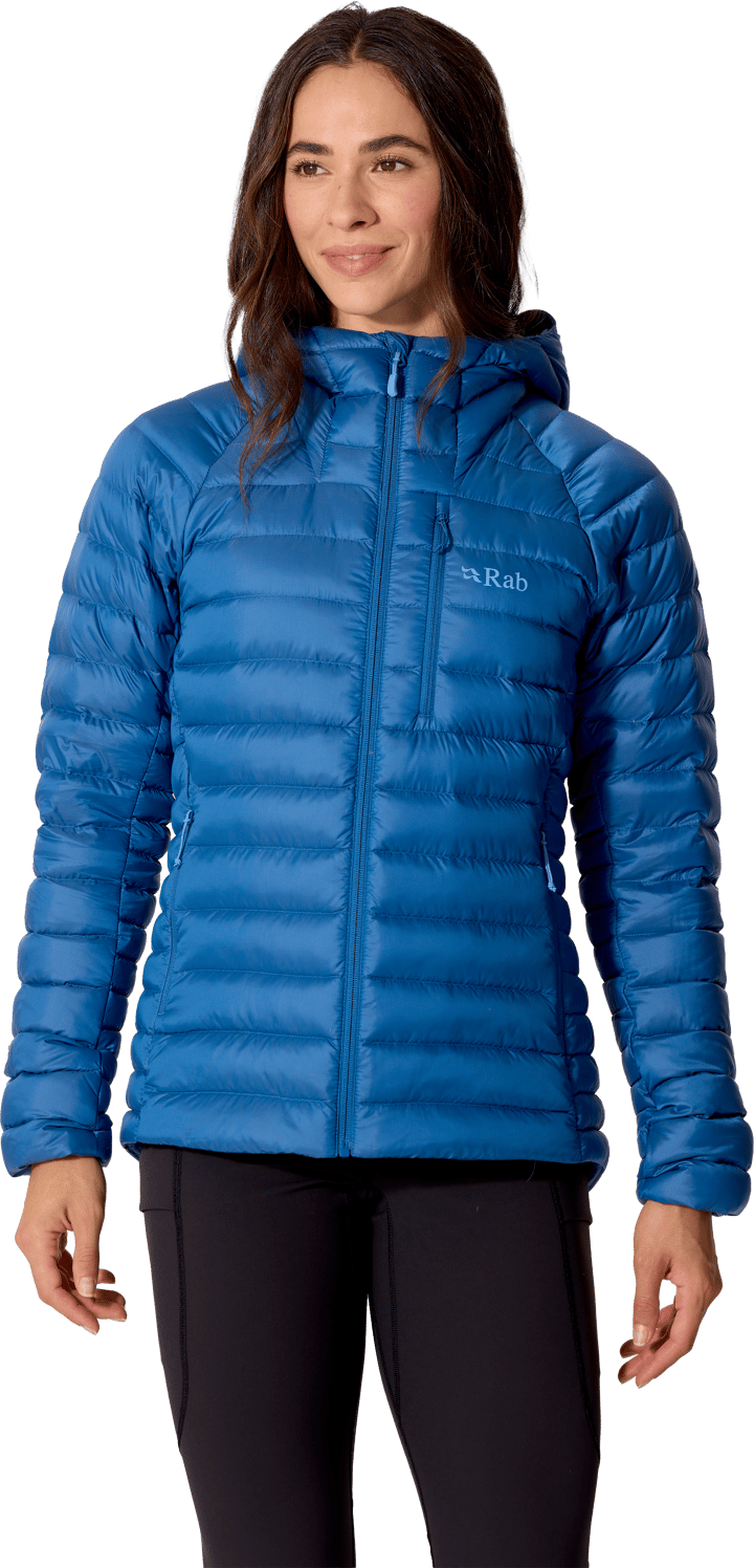 Rab Women's Microlight Alpine Down Jacket Dark Bluebird Rab