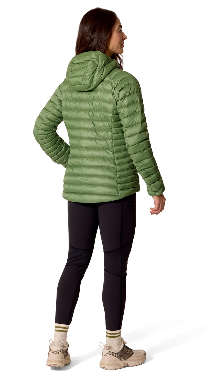Rab Women's Microlight Alpine Down Jacket Dark Fig Green Rab