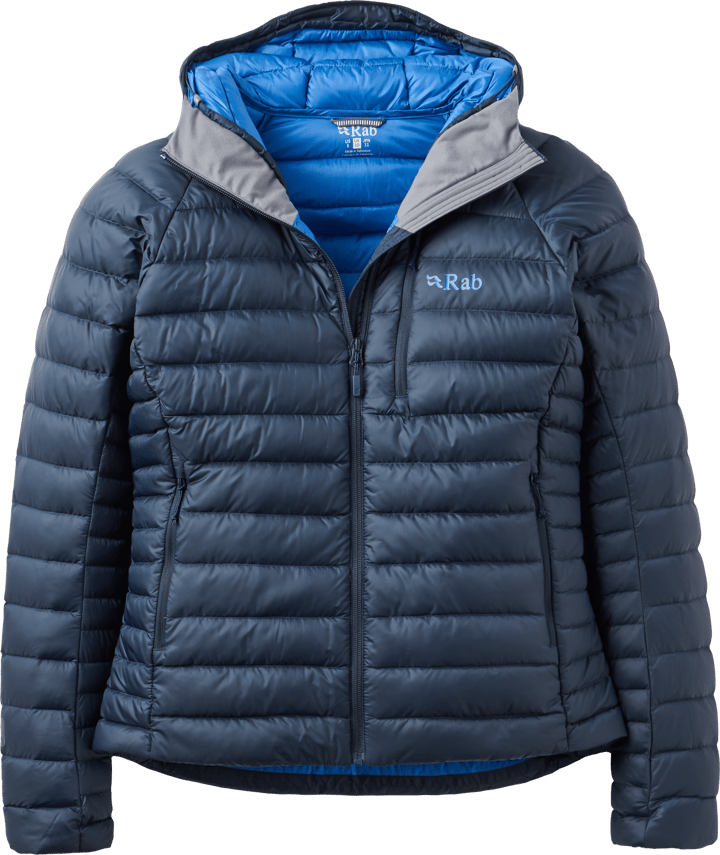 Rab Women's Microlight Alpine Down Jacket Galaxy Blue Rab