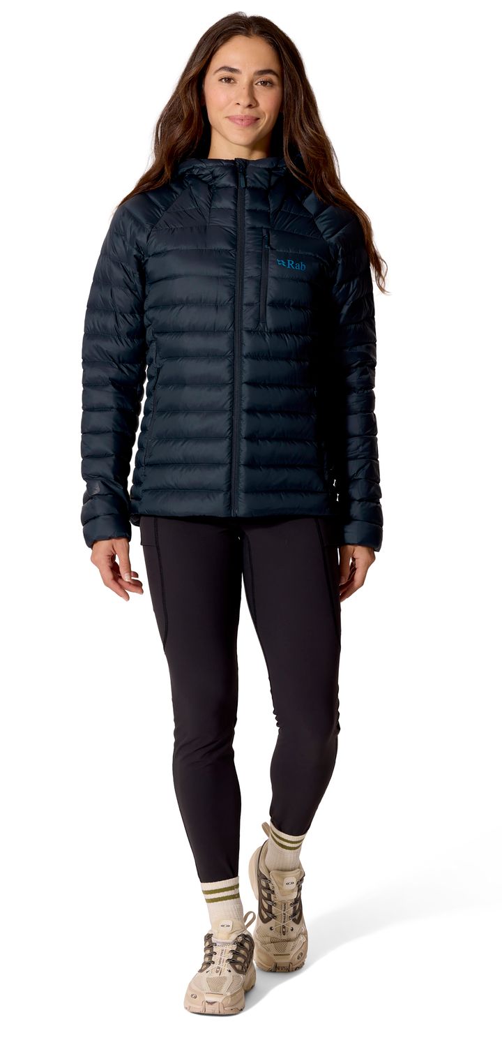 Rab Women's Microlight Alpine Down Jacket Galaxy Blue Rab