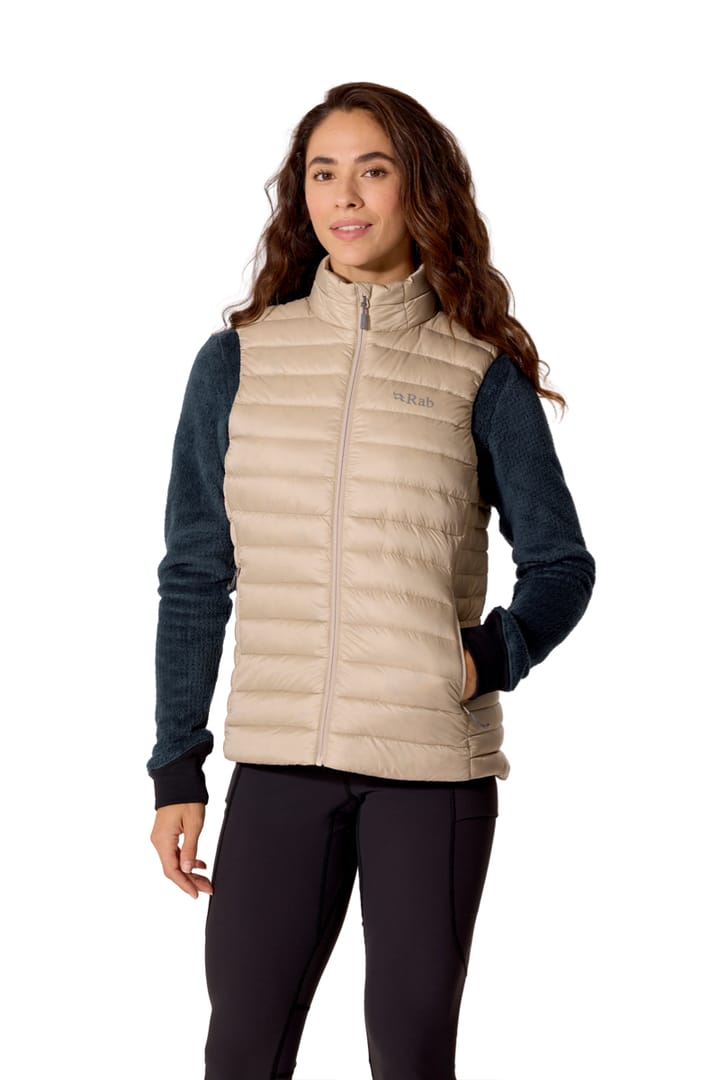 Rab Microlight Vest Wmns Dark Pebble Rab